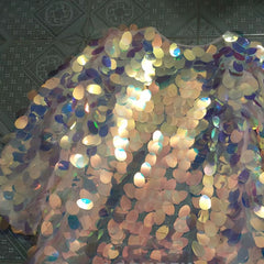 Holographic Sequin Festival Duster – Glamorous Cloak or Kimono for Festivals & Parties