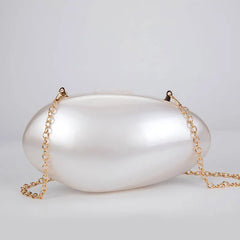 Pearl Shaped Clutch Bag