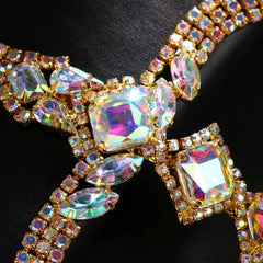 Diamante Jewel Encrusted Face Veil