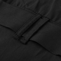 Linen Wrap Top Paperbag Waist Sleeveless Jumpsuit