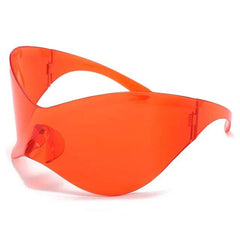 Futuristic Shield Style Sunglasses