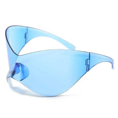 Futuristic Shield Style Sunglasses